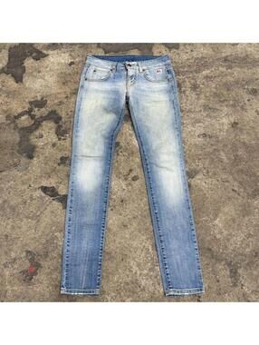 Vintage Roy Roger's Low-Rise Technical Wash Jeans 25